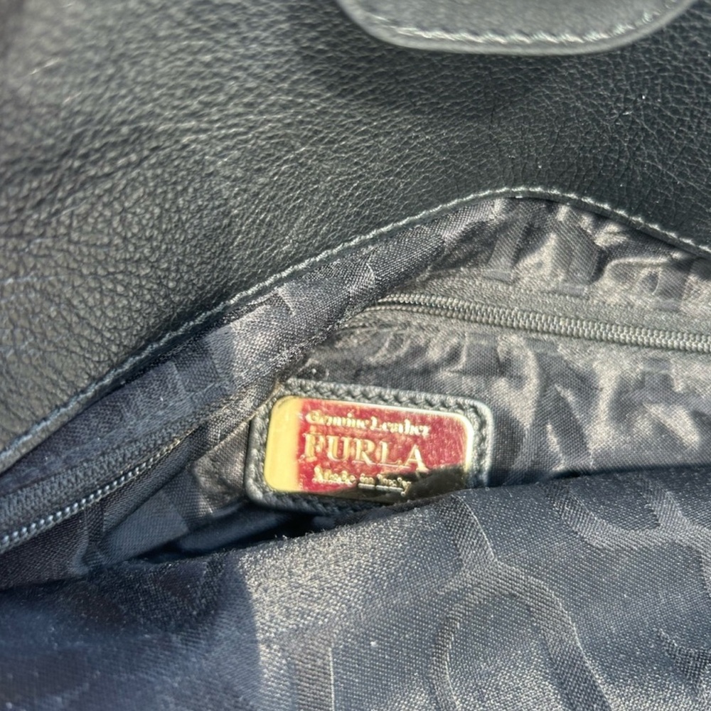 Furla Tricolor Leather Tote - Picture 6 of 7